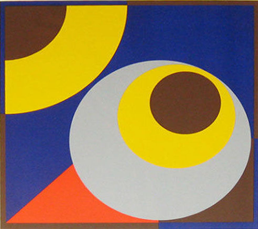 Lou Loeber - Zonnebloemen - gesigneerde zeefdruk kopen? Bied vanaf 259!