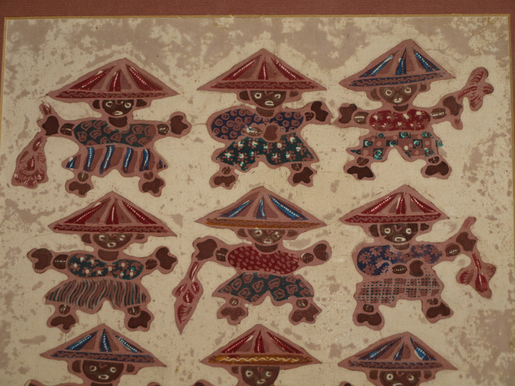 Didiet : Batik op katoen – Indonesië - Ingelijst- ca 1970 kopen? Bied vanaf 1!