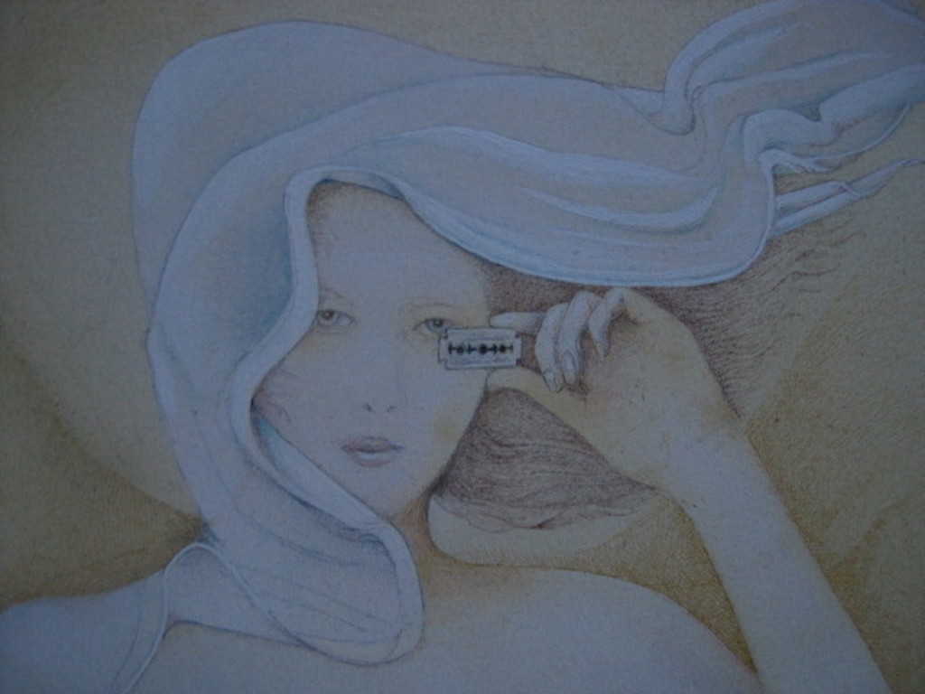 Virtuose Lithografiekunst van Georg Hadeler (1939-) "Razor sharp" gesigneerd kopen? Bied vanaf 1!