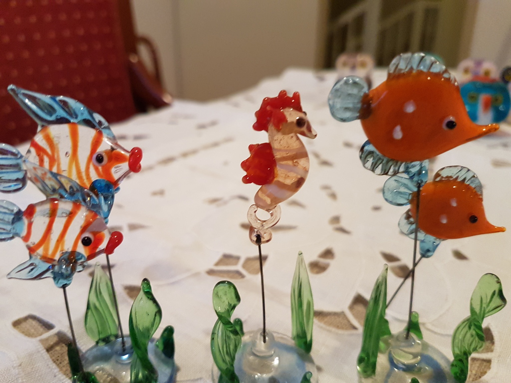 Murano aquarium set  3 pz kopen? Bied vanaf 5!
