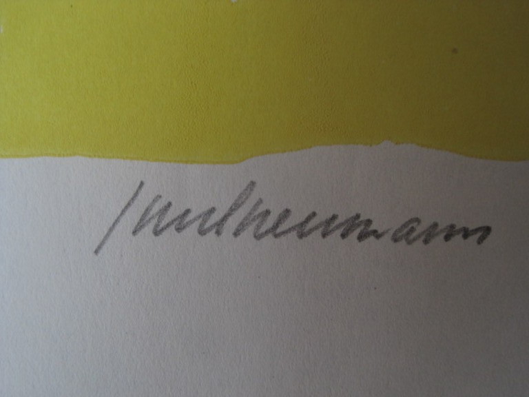 Juul Neumann 1919-1997 - steendruk 35/50  kopen? Bied vanaf 1!