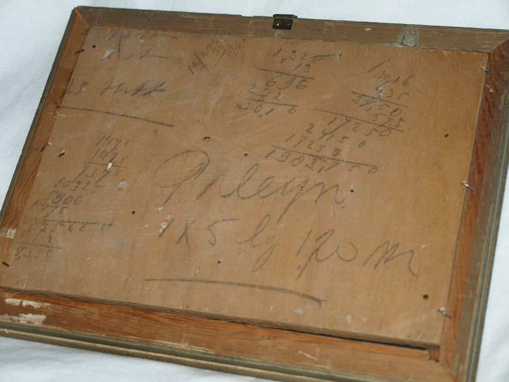 Simon Kok – Olieverf op paneel – Landschap – Ingelijst - ca 1970  kopen? Bied vanaf 1!