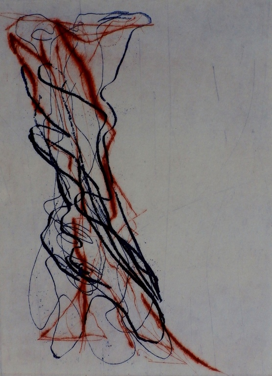 Ger Lataster - ets: een gat in het geluid - 1988 verkocht voor € 125!