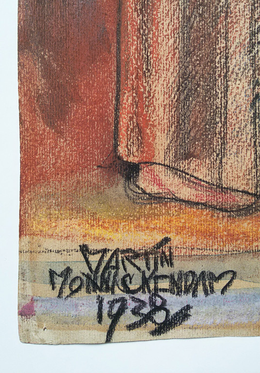 Martin Monnickendam - Martin Monnickendam - Sint Franciscus’ preek aan de vogels, tekening kopen? Bied vanaf 195!