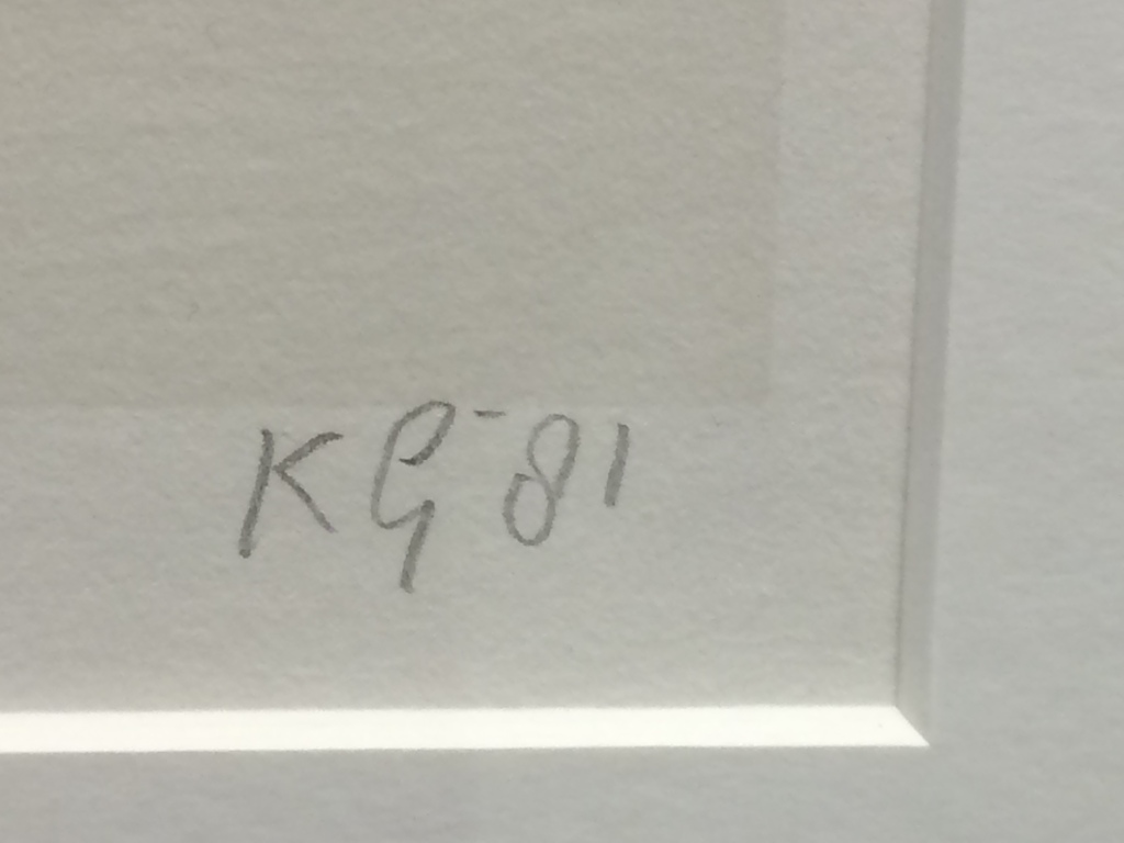 Klaas Gubbels, gesigneerde (monogram) en genummerde zeefdruk uit 1981 66/155 kopen? Bied vanaf 95!