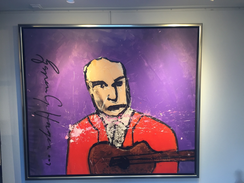 ESPEN GREGER HAGEN ( vriend Herman Brood ) gemengde technieken op doek kopen? Bied vanaf 199!