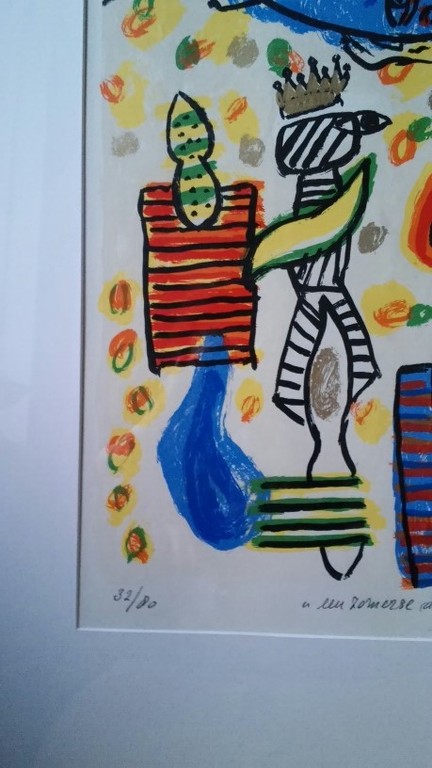 Keimpe Kootstra,Tijdloze Kleurrijke Zeefdruk verkocht voor € 60!