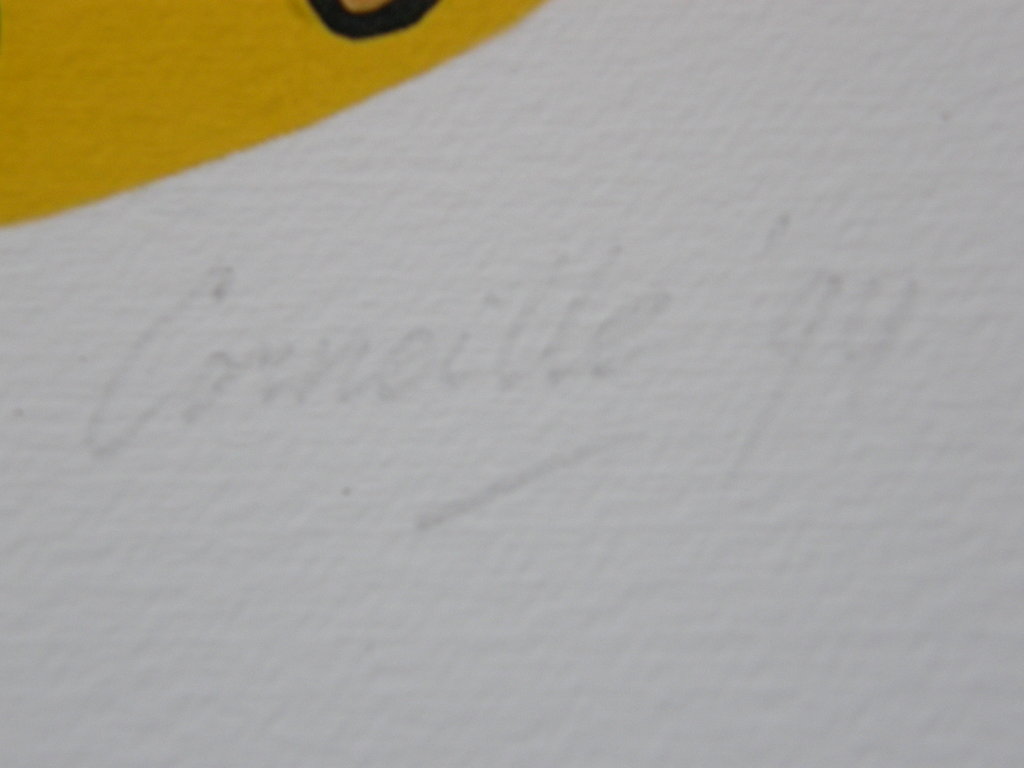 Corneille: zeefdruk, potlood gesigneerd kopen? Bied vanaf 1!