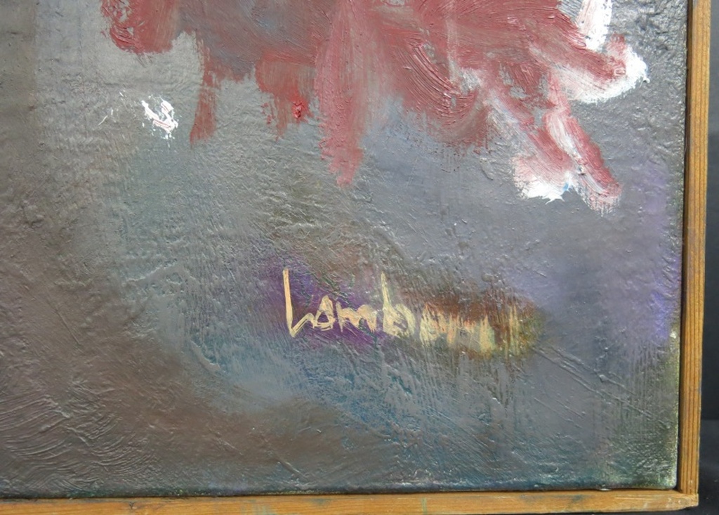 Lambertus de Jong: Olieverf op doek, Zonder titel - Ingelijst (groot) kopen? Bied vanaf 80!