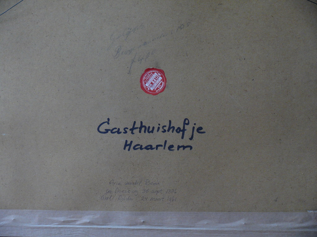 Arie van der Boon, Litho, Hofje Haarlem kopen? Bied vanaf 40!