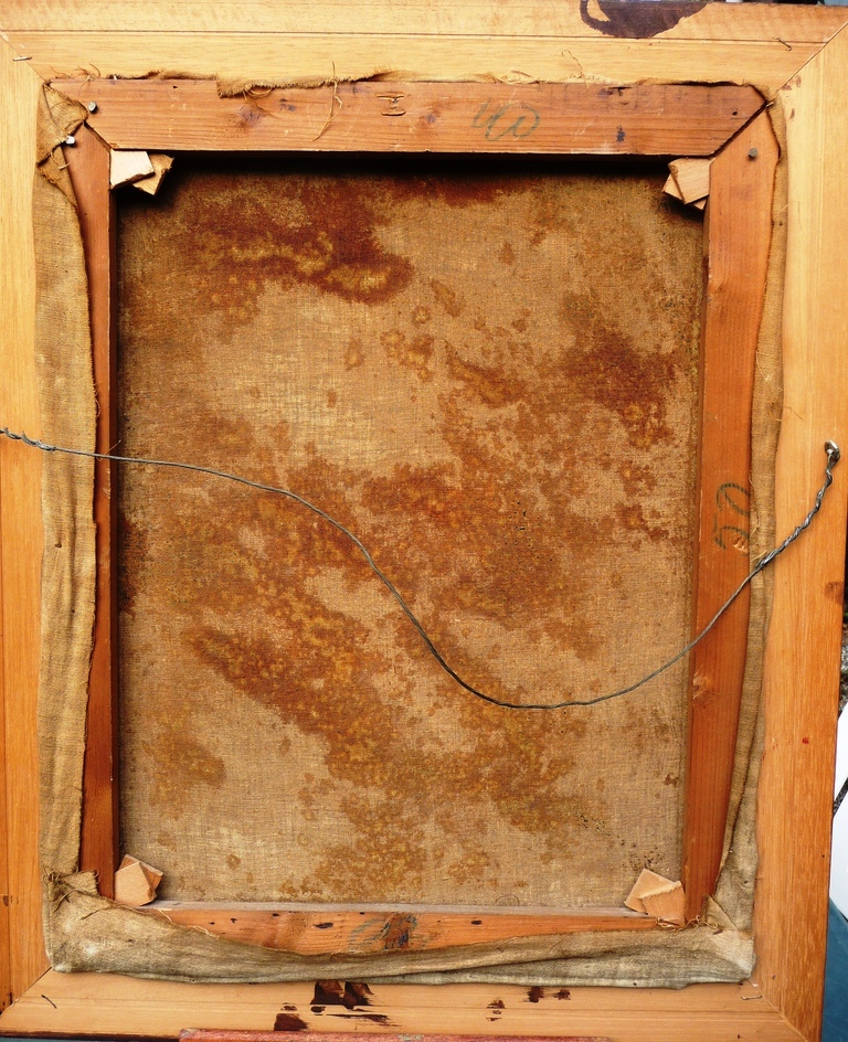 Zacharias Simons: olieverf op doek, Zelfportret ~ jaren '40 kopen? Bied vanaf 55!