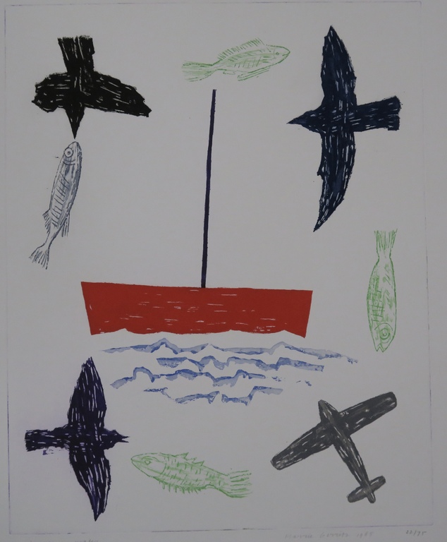 Harrie Gerritz: Ets, Lucht en water  kopen? Bied vanaf 45!