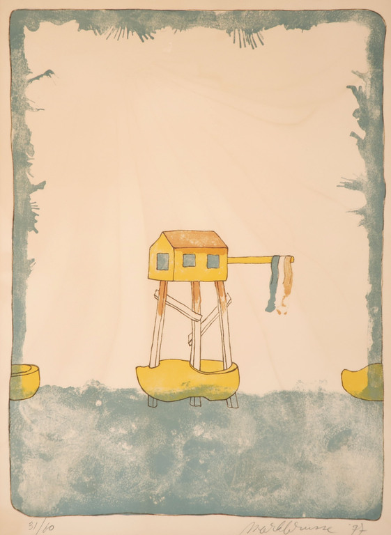 Mark Brusse: Litho, Zonder titel kopen? Bied vanaf 1!