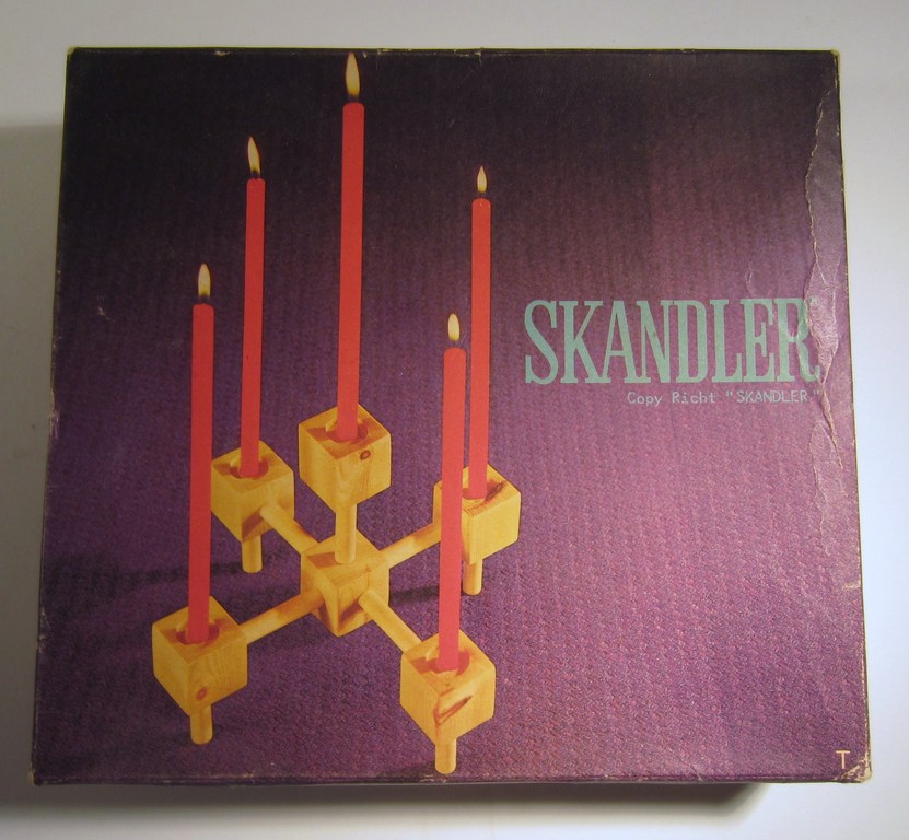 Skandler - Scandinavisch design - Kandelaar van hout kopen? Bied vanaf 1!