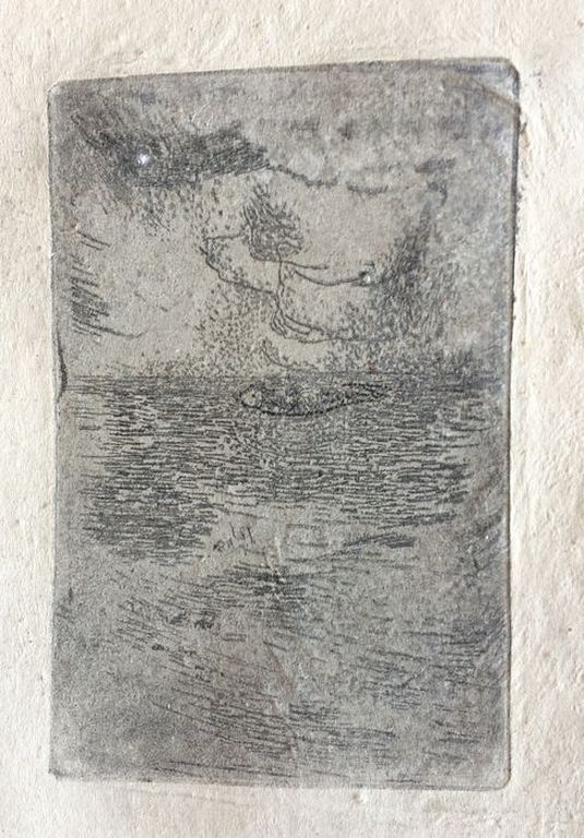 Bertus Jonkers, negen etsen op handgeschept papier. kopen? Bied vanaf 600!