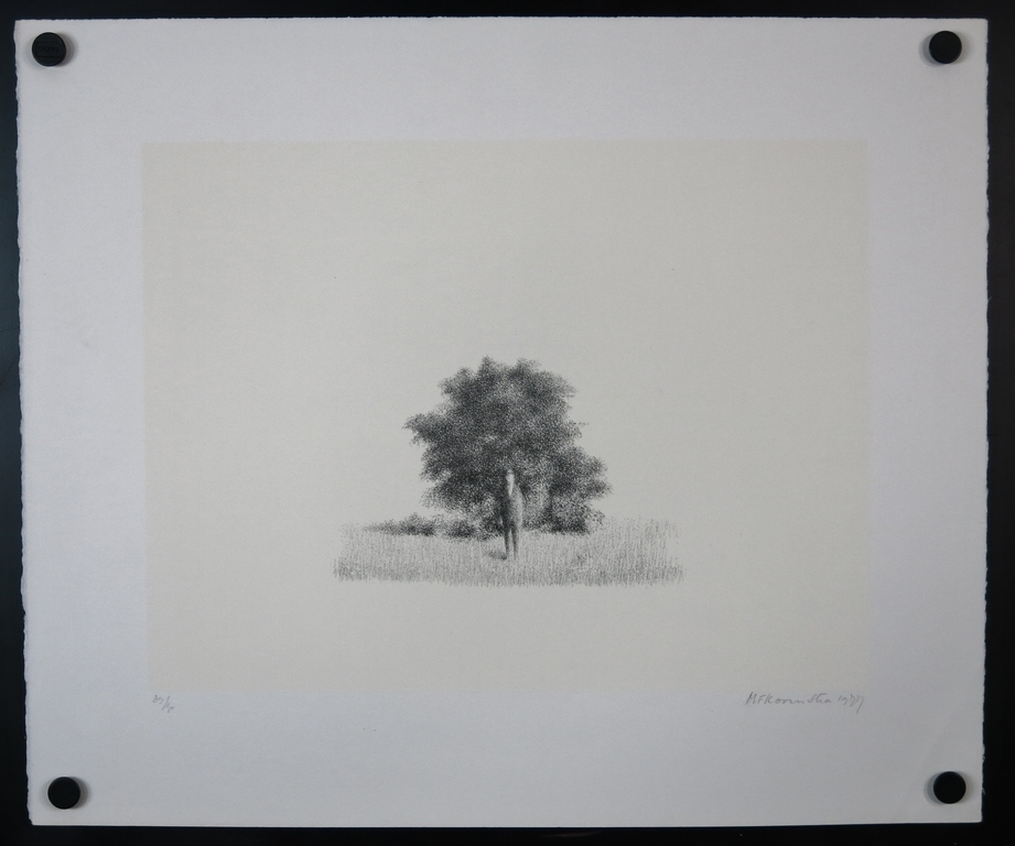 Metten Koornstra: Litho, Zonder titel verkocht voor € 50!