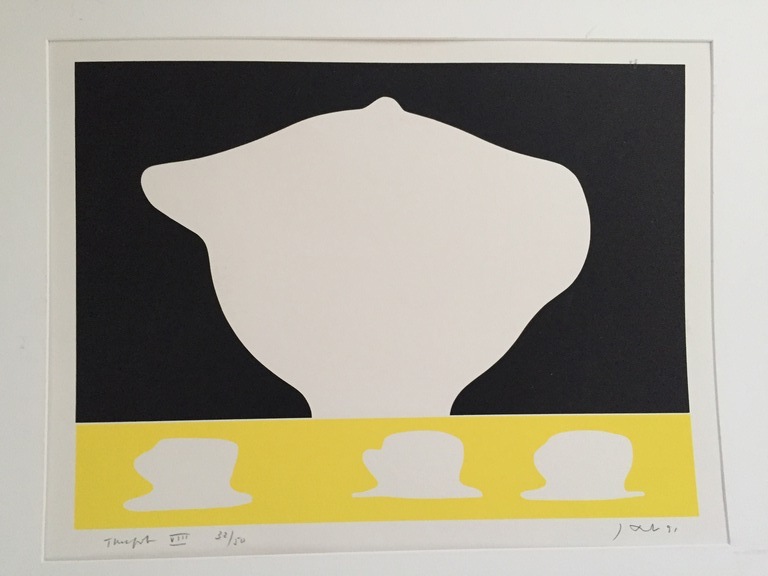 Jan Snoeck, zeefdruk, theepot, 1991 kopen? Bied vanaf 1!