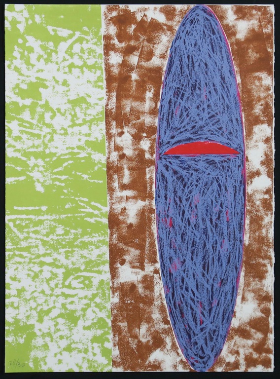 Jelis van Dolderen: Zeefdruk, Zonder titel kopen? Bied vanaf 1!