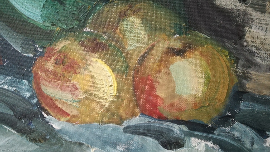 Onbekend kunstenaar, Olieverf op doek, Stilleven kopen? Bied vanaf 1!