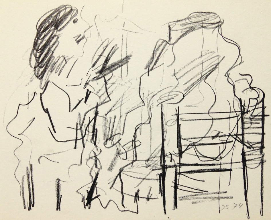 Jan Sierhuis, Originele ithografie uit 1974, Gesigneerd kopen? Bied vanaf 55!