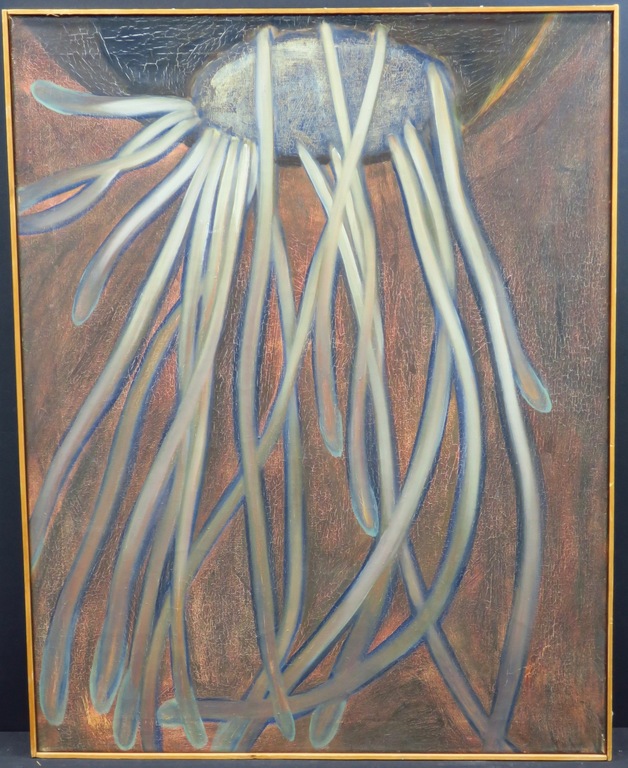 Klaasje Vroon: Olieverf op doek, Zonder titel -Ingelijst kopen? Bied vanaf 1!