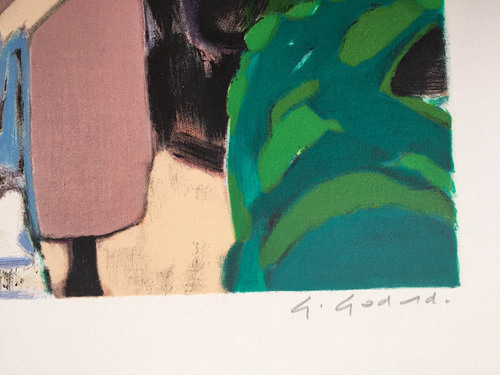 GABRIEL GODARD, ‘Ouvrage’, originele litho, handgesigneerd  kopen? Bied vanaf 1!
