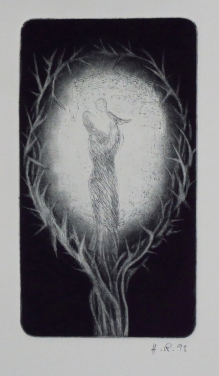 Holger Runge: Lot met 4 etsen, w.o. St Benoit (Loire)  kopen? Bied vanaf 40!