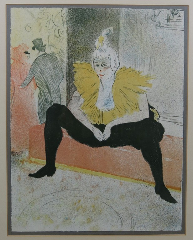 Henri de Toulouse-Lautrec: Litho, Elles cha un kao - Ingelijst kopen? Bied vanaf 100!
