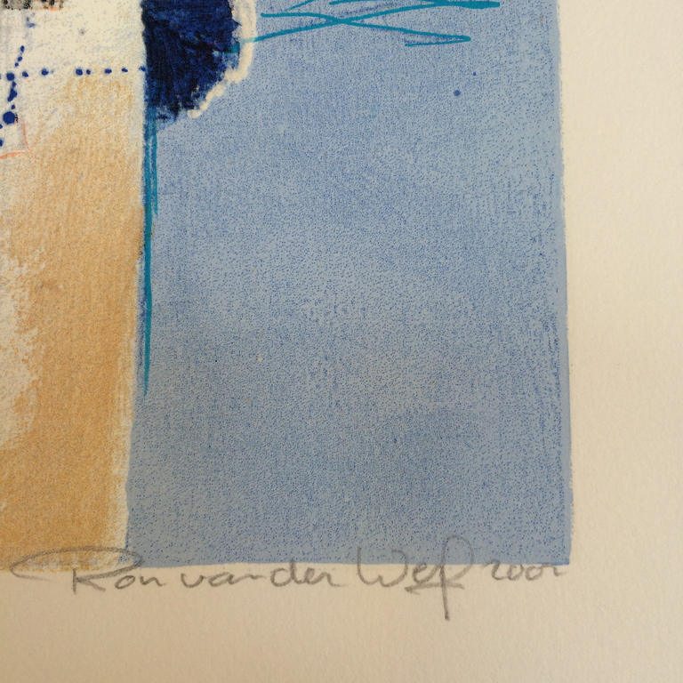 Ron van der Werf, Zeefdruk op papier, Titel: " Prelude II " kopen? Bied vanaf 40!