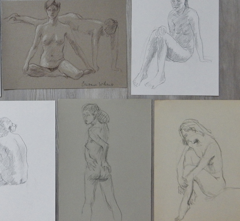 Constance Wibaut (1920-2014) - serie naakten 10x kopen? Bied vanaf 50!