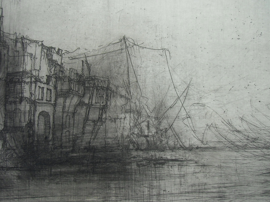 VENETIÉ WINTERGEZICHT  ///   ETS VAN DIRKJE KUIK kopen? Bied vanaf 90!