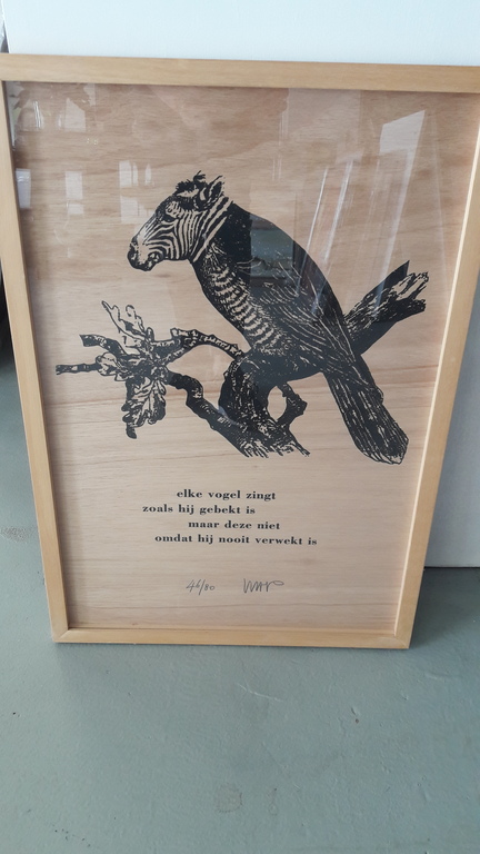 H Wap , gesigneerd. 46/80 oplage kopen? Bied vanaf 20!