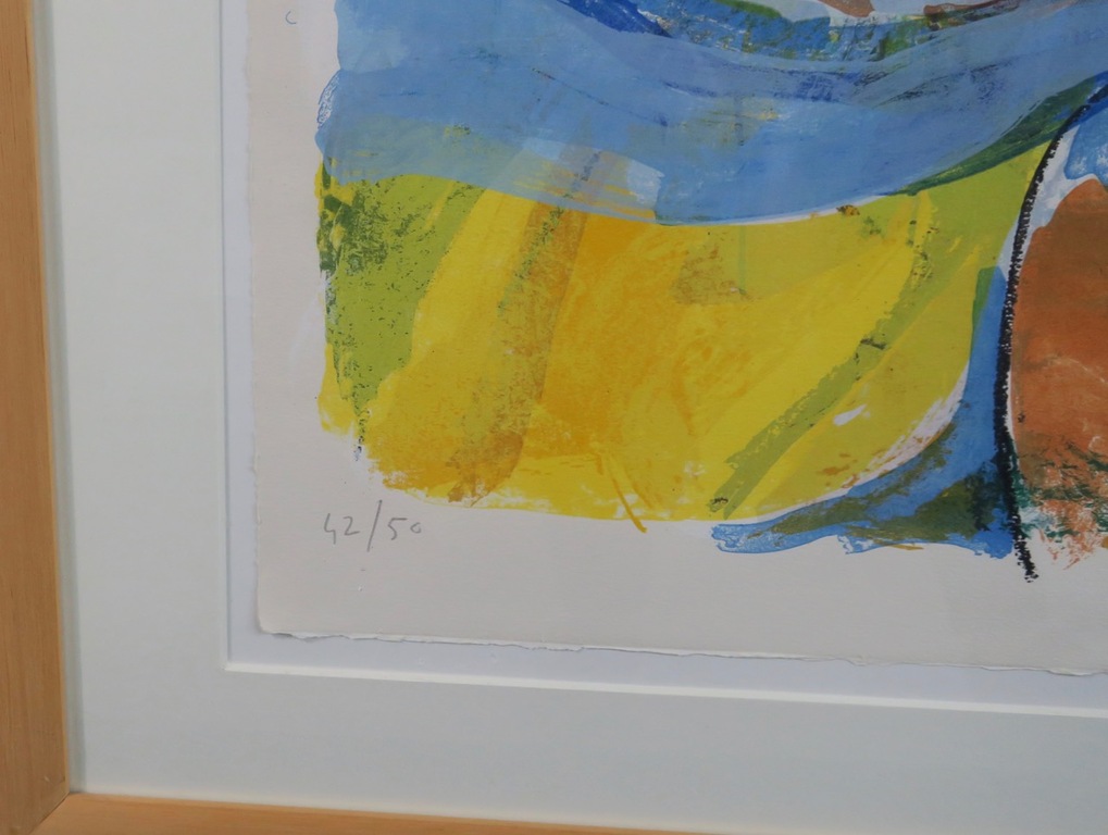 Anton Vrede: Litho, We can work it out - Ingelijst (Groot) kopen? Bied vanaf 50!