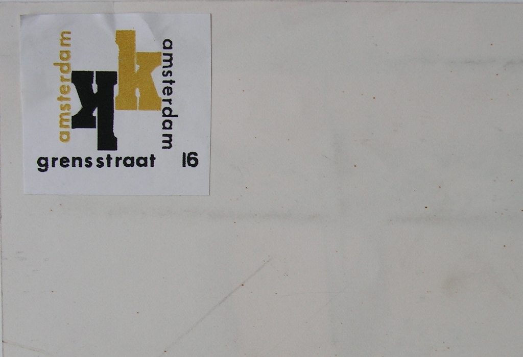 Cornelis Koekkoek - Abstract - acrylverf op papier - gesigneerd kopen? Bied vanaf 20!