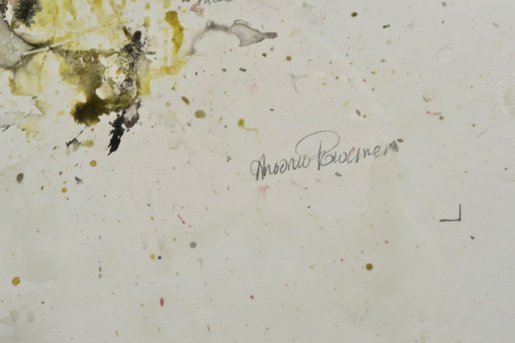 Antonio Poioumen: Gemengde techniek, R - Ingelijst kopen? Bied vanaf 1!