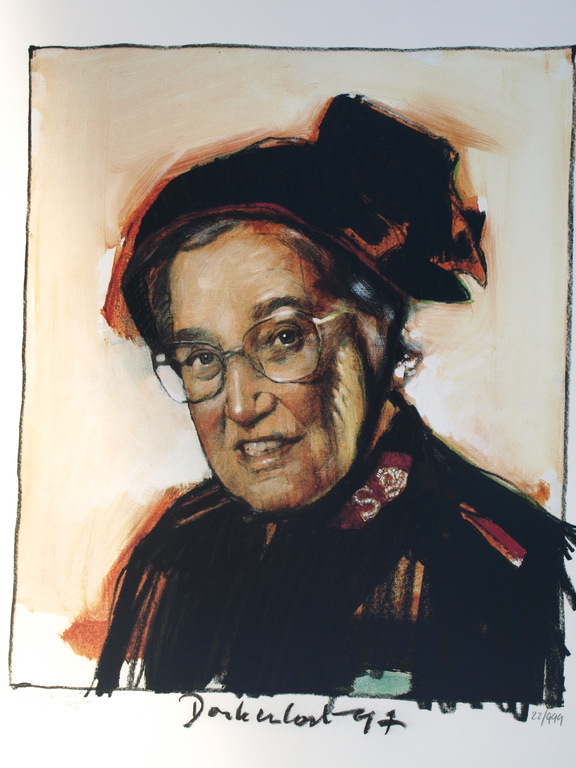 Peter Donkersloot : Litho , Majoor Bosshardt – gesigneerd – 1997 verkocht voor € 47!