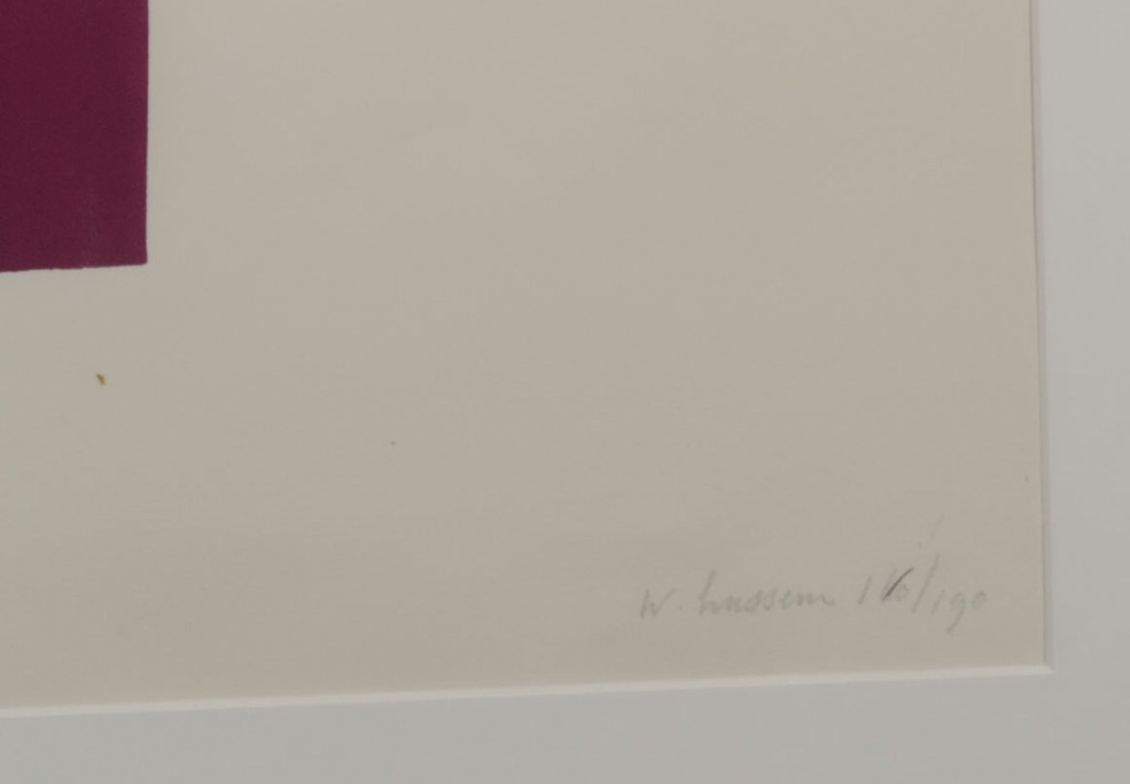 Willem Hussem: Litho, Z.T. - Ingelijst kopen? Bied vanaf 200!