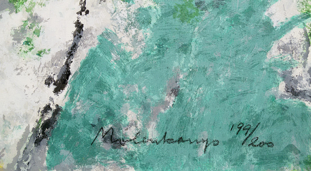 Nico Molenkamp - Indiaan, zeefdruk (gemonteerd, groot) kopen? Bied vanaf 150!