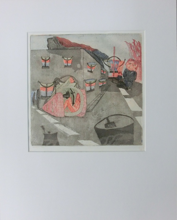 Ingekleurde ets kopen? Bied vanaf 1!