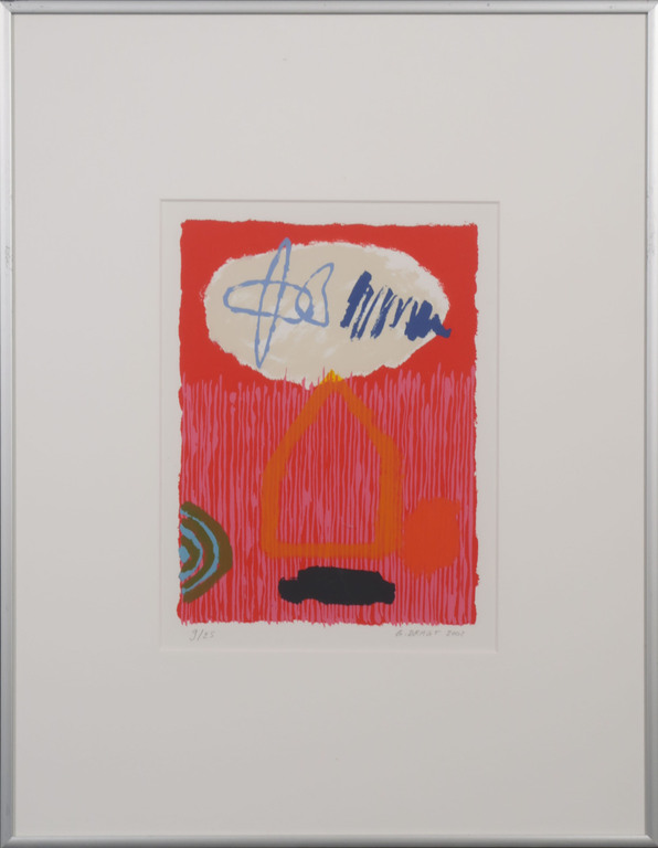 Gijs Dragt: Zeefdruk, Black box III - Ingelijst kopen? Bied vanaf 20!