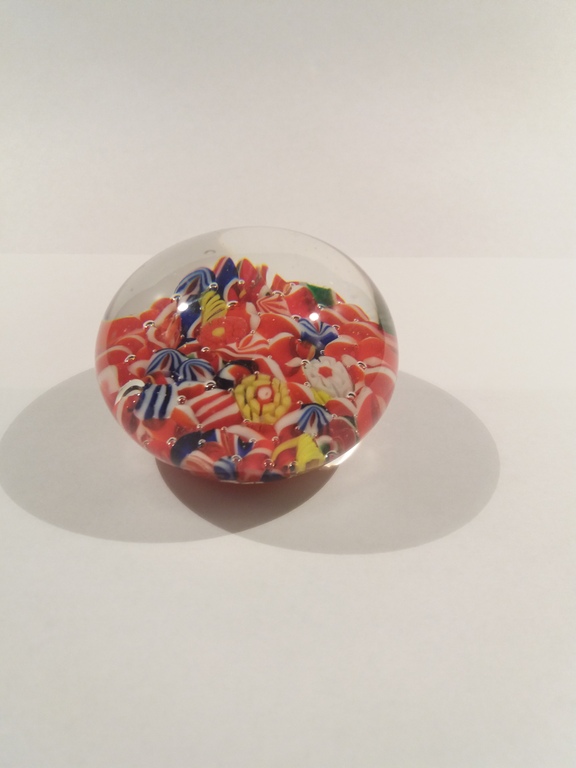 Antieke Millefiori Presse-papier, kopen? Bied vanaf 1!