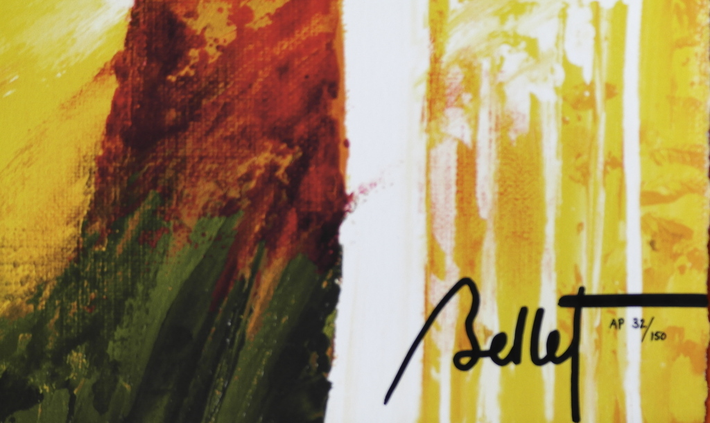 Emile Bellet, Glicee Promenade Boree, afmeeting 37,5 cm bij 27,5 cm kopen? Bied vanaf 298!