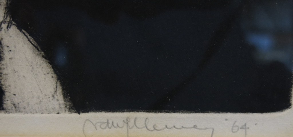 Ad Willemen: Ets, Meisje I -Ingelijst kopen? Bied vanaf 35!