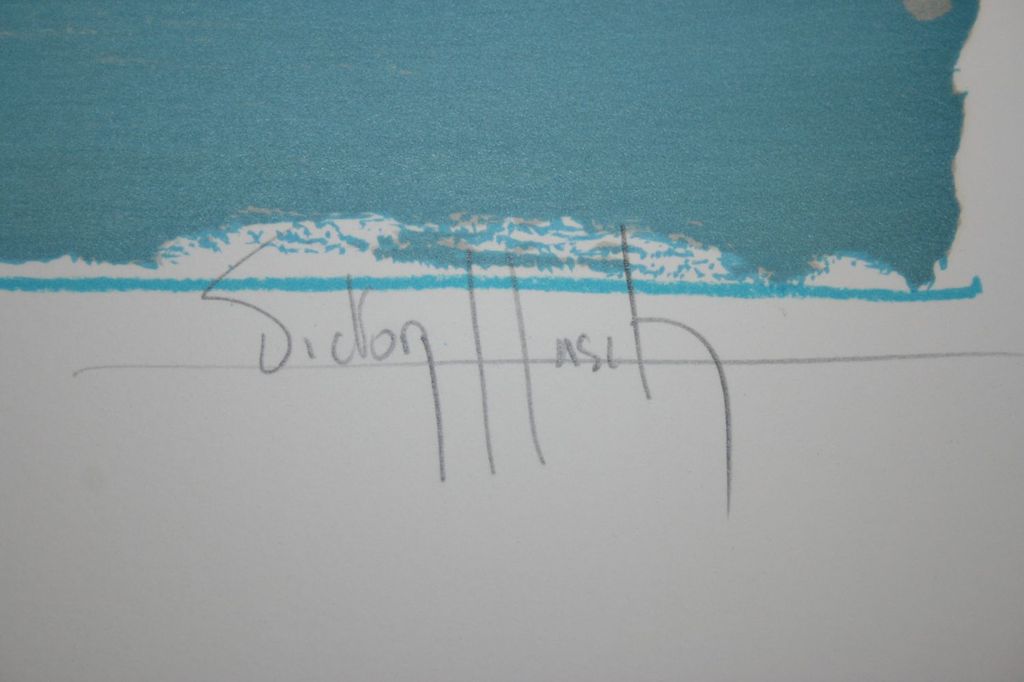 handgesigneerde Litho - Bateau Rouge kopen? Bied vanaf 1!