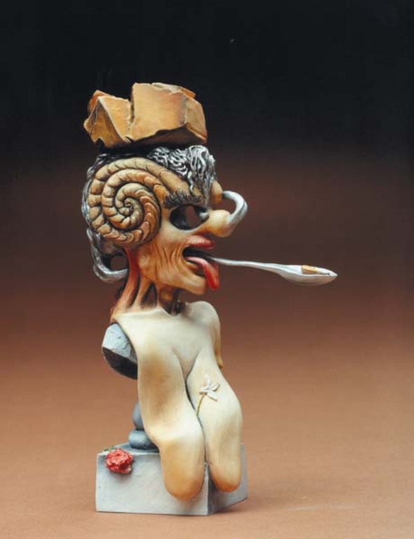 SALVADOR DALI, 3D-sculpture: Portret de Picasoo (Portret van Picasso) kopen? Bied vanaf 35!