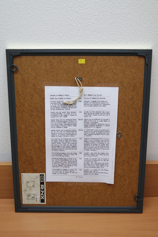 Johan Adriaan smit (1945-2002) - zeefdruk - abstracte compositie kopen? Bied vanaf 50!