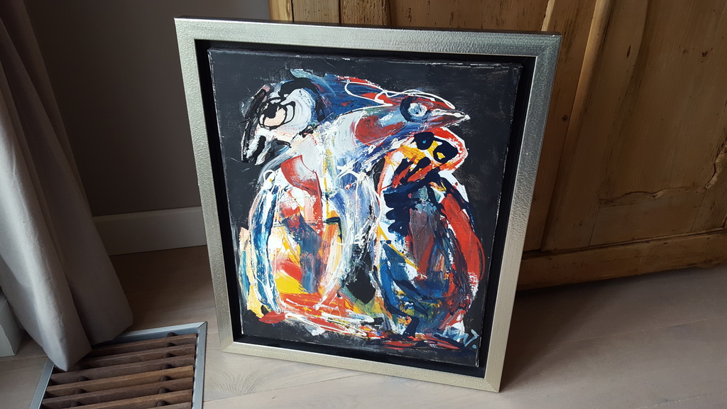 Laatste keer!: Martin van Wordragen (1928) - olie op doek, gesigneerd r.o.  kopen? Bied vanaf 595!