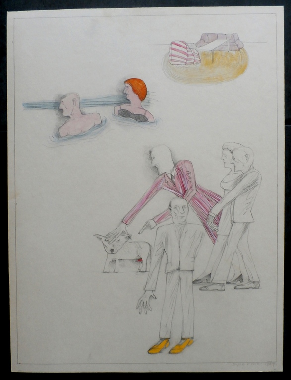 Kees Spermon - Kees Spermon - 3 tekeningen - 1969 kopen? Bied vanaf 45!