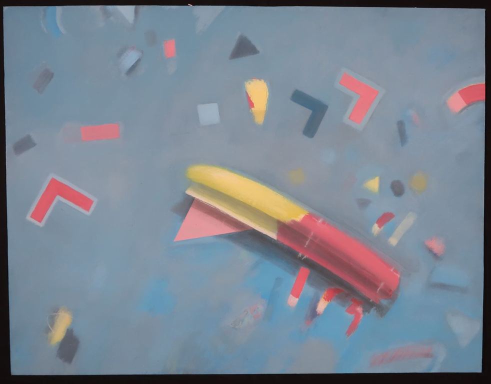 Mika Stelcz: Acryl en Olieverf op papier, Computerise shape III kopen? Bied vanaf 1!