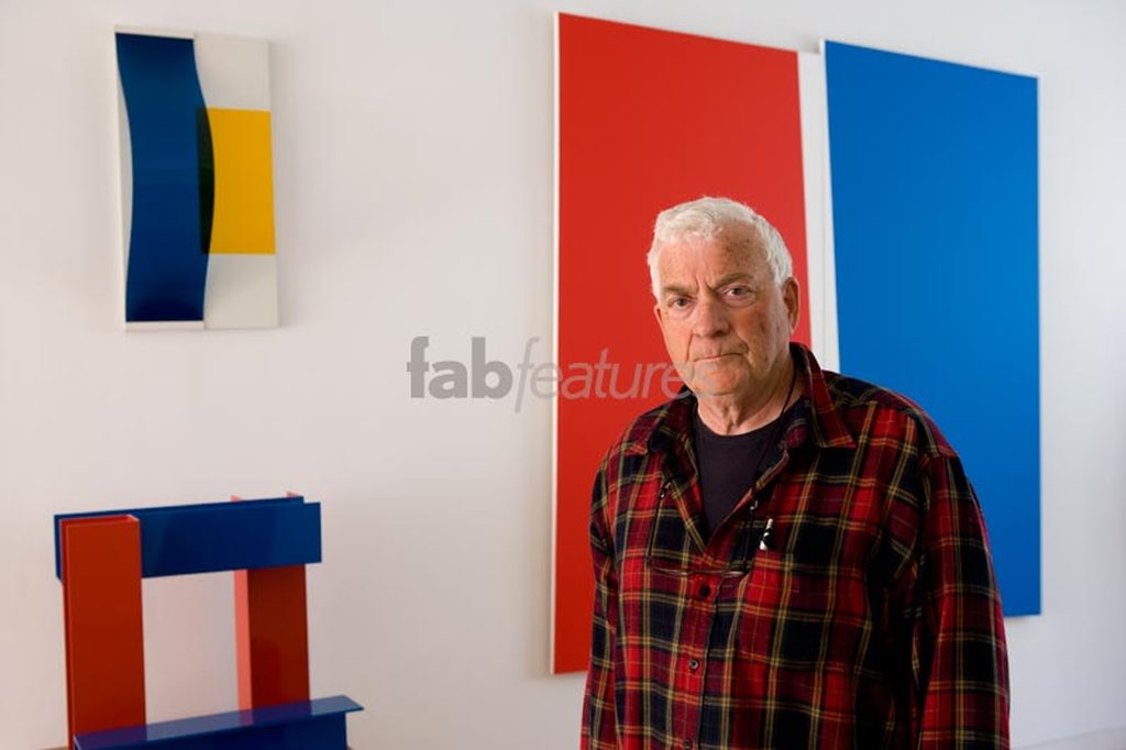 Bob Bonies - Geometrische compositie, zeefdruk kopen? Bied vanaf 1!